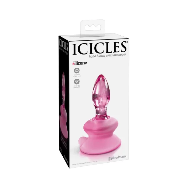 Dildo di vetro No. 90 Rosa