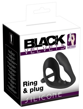 Black Velvets Ring & Plug