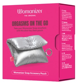 Womanizer Snap Pouch Silver